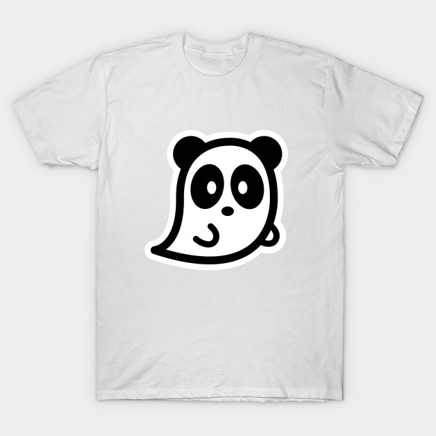 Ghost Panda Bambu Brand Halloween T-Shirt-TOZ